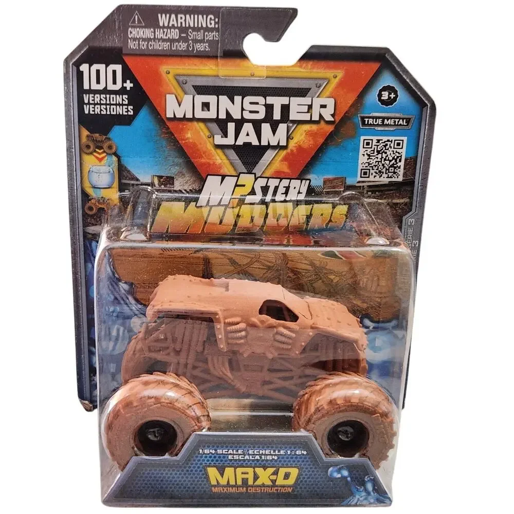 Monster Jam Megalodon Max-D Dragon‎ Calavera Zombie Die-Cast Trucks